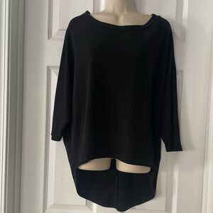 Black High Low Top